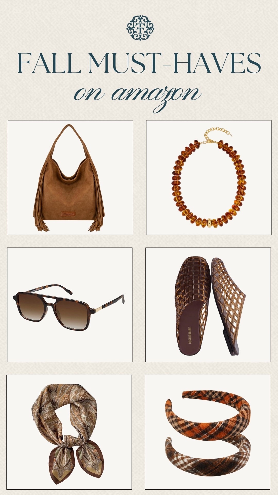 We’re rounding up our Amazon fall must-haves, from a suede bag and statement necklace to sunglasses, shoes, scarves, and headbands. These are the fall accessories we’re loving right now and the perfect pieces to add to our wardrobes this season.