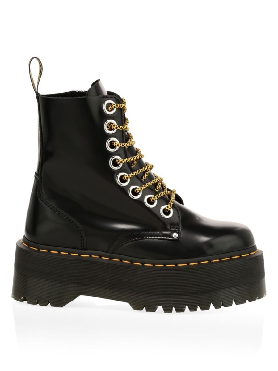 Jadon Max Leather Combat Boots | Saks Fifth Avenue