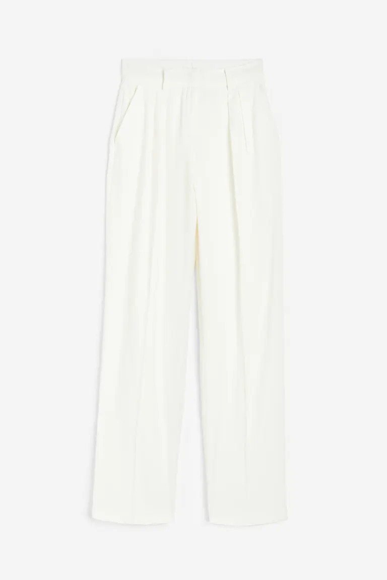 High-waisted tailored trousers | H&M (UK, MY, IN, SG, PH, TW, HK)