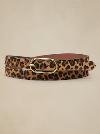 Updated Calf Leopard Belt | Banana Republic Factory