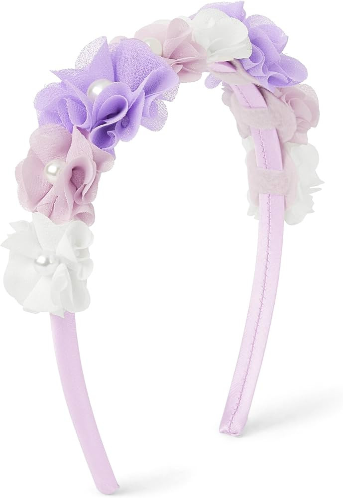 Gymboree,and Toddler Headbands and Hair Accessories,Lavender Flower Crown,One Size | Amazon (US)