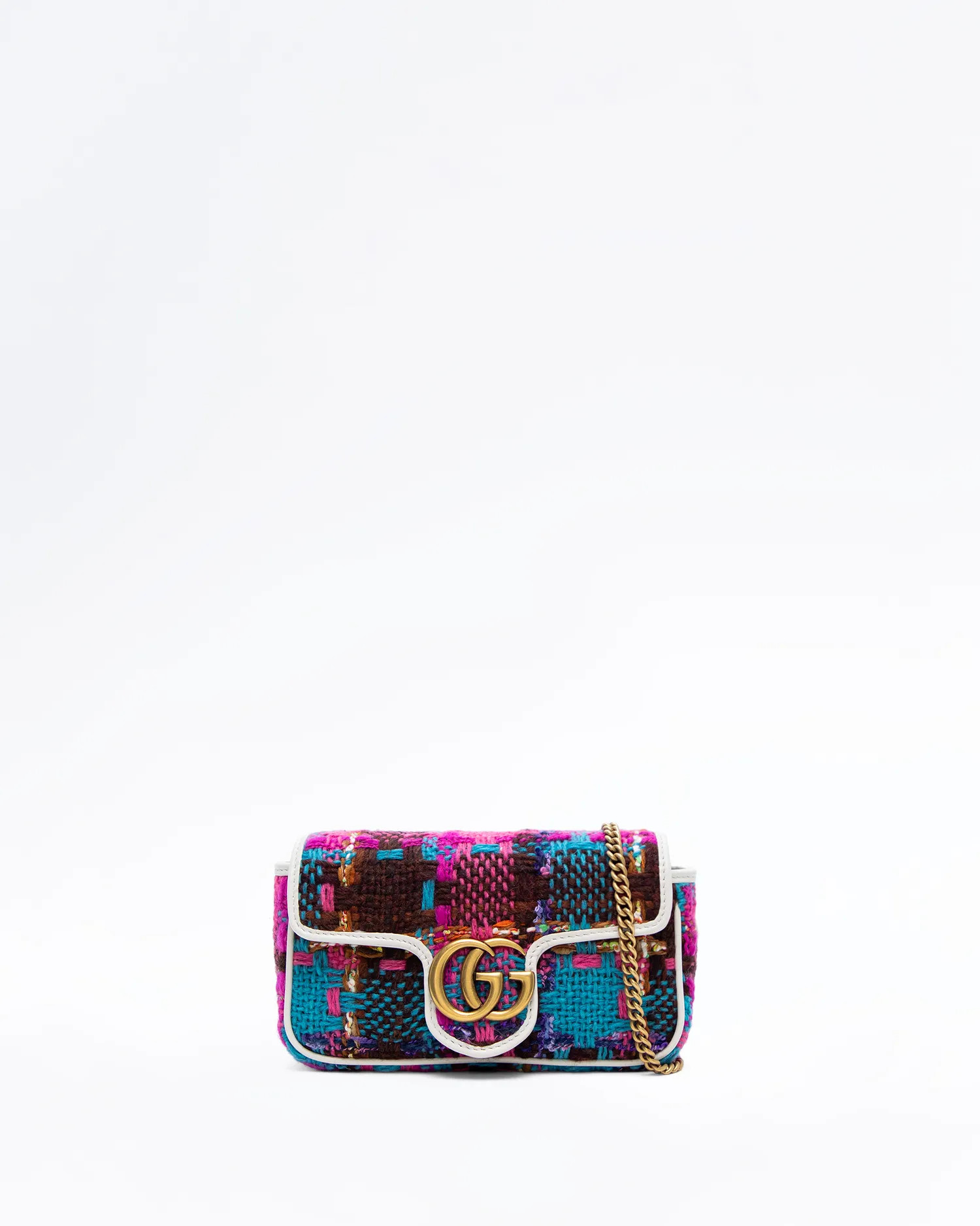 GG Marmont Tweed Mini Bag | Vivrelle