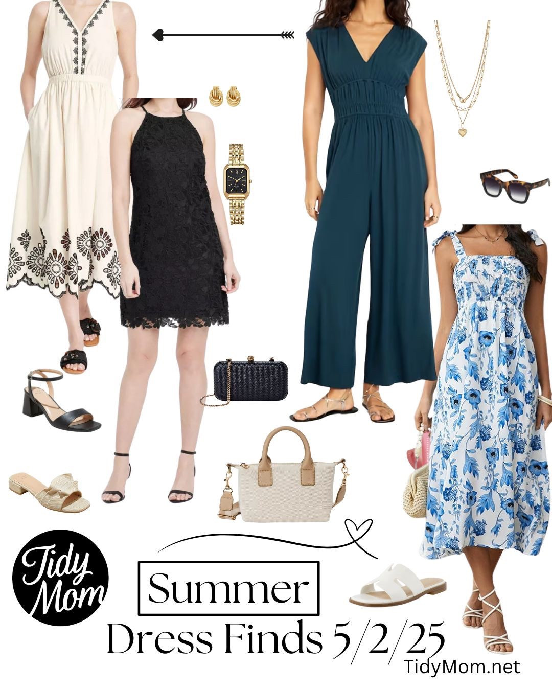 These summer dresses are giving me all the feels! From vacations to showers and weddings, I can't get enough of these dresses!
Jumpsuit, black eyelet dress, target finds, sandals, slides, purse

#LTKFindsUnder50 #LTKStyleTip #LTKSeasonal