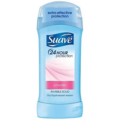 Suave Invisible Solid Antiperspirant Deodorant Stick Powder Scent, Reliable Sweat and Odor Protection, 2.6 Oz | Target