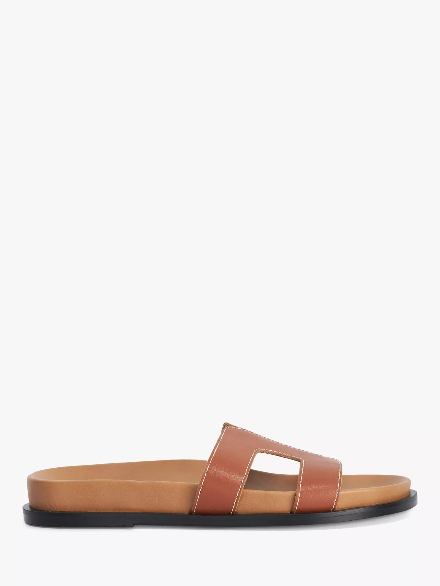 Dune London Loupas Leather Sandals | John Lewis (UK)