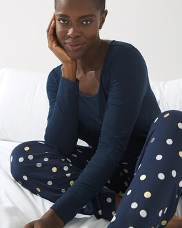 Soma Cool Nights Long Sleeve Pajama Set | Soma Intimates