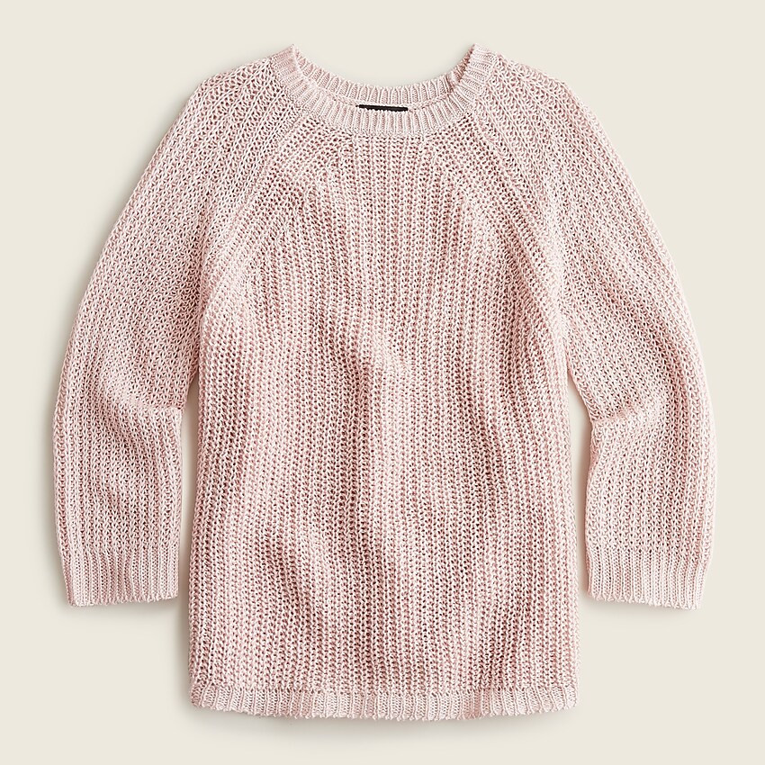 Relaxed-fit linen beach sweater | J. Crew US