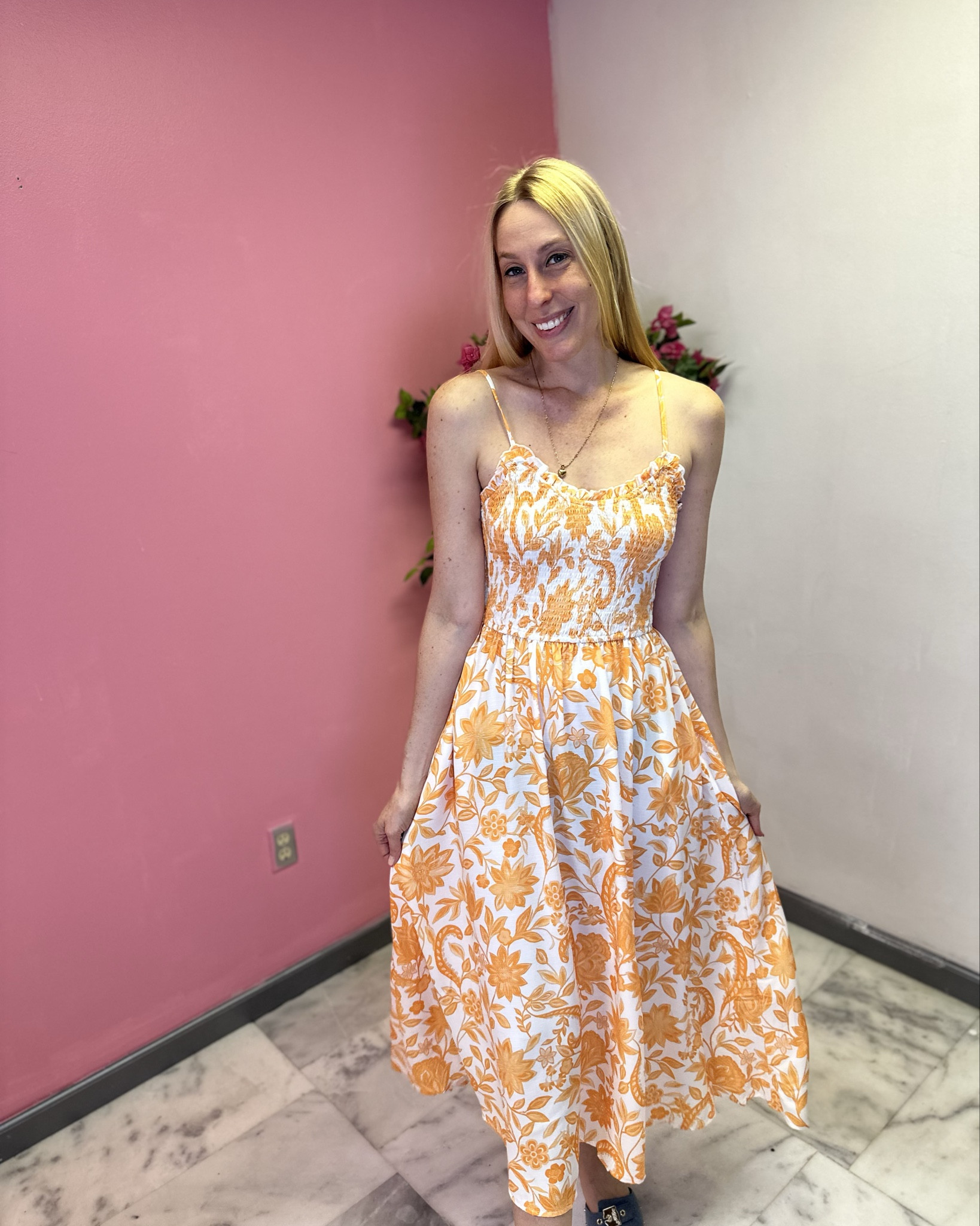 A gorgeous Easter dress
🤍 this sun dress is cute for church and even wedding guests
🤍 there are several prints to choose from 
🤍 fits true to size, wearing size small and I am 5’10”
🤍 Amazon fashion under $50 find

#LTKTall