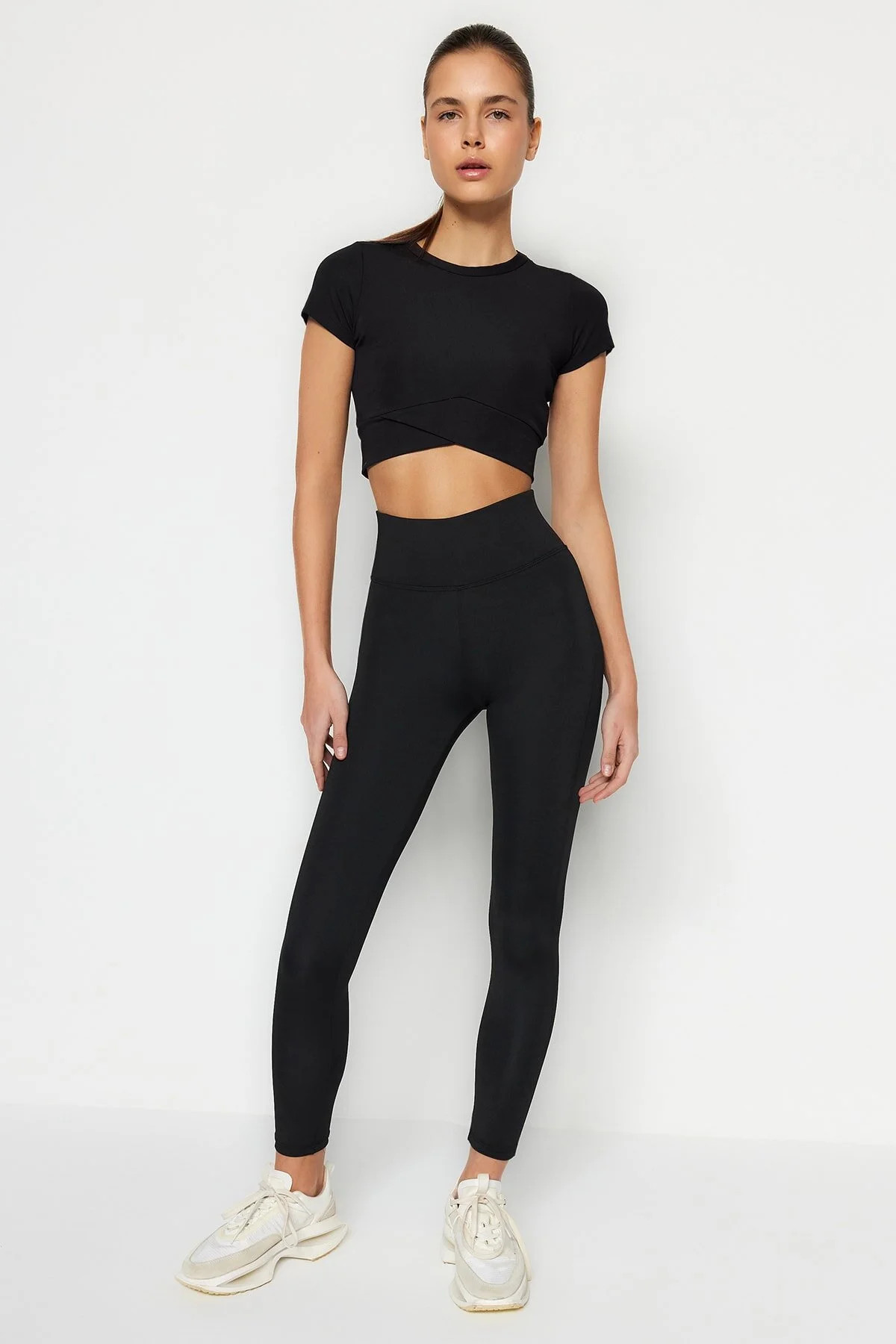 Trendyol Collection Sport-Leggings - Schwarz - Hoher Bund - Trendyol | Trendyol DE