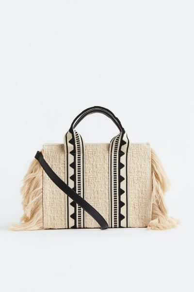 Jacquard-weave Shopper | H&M (US + CA)