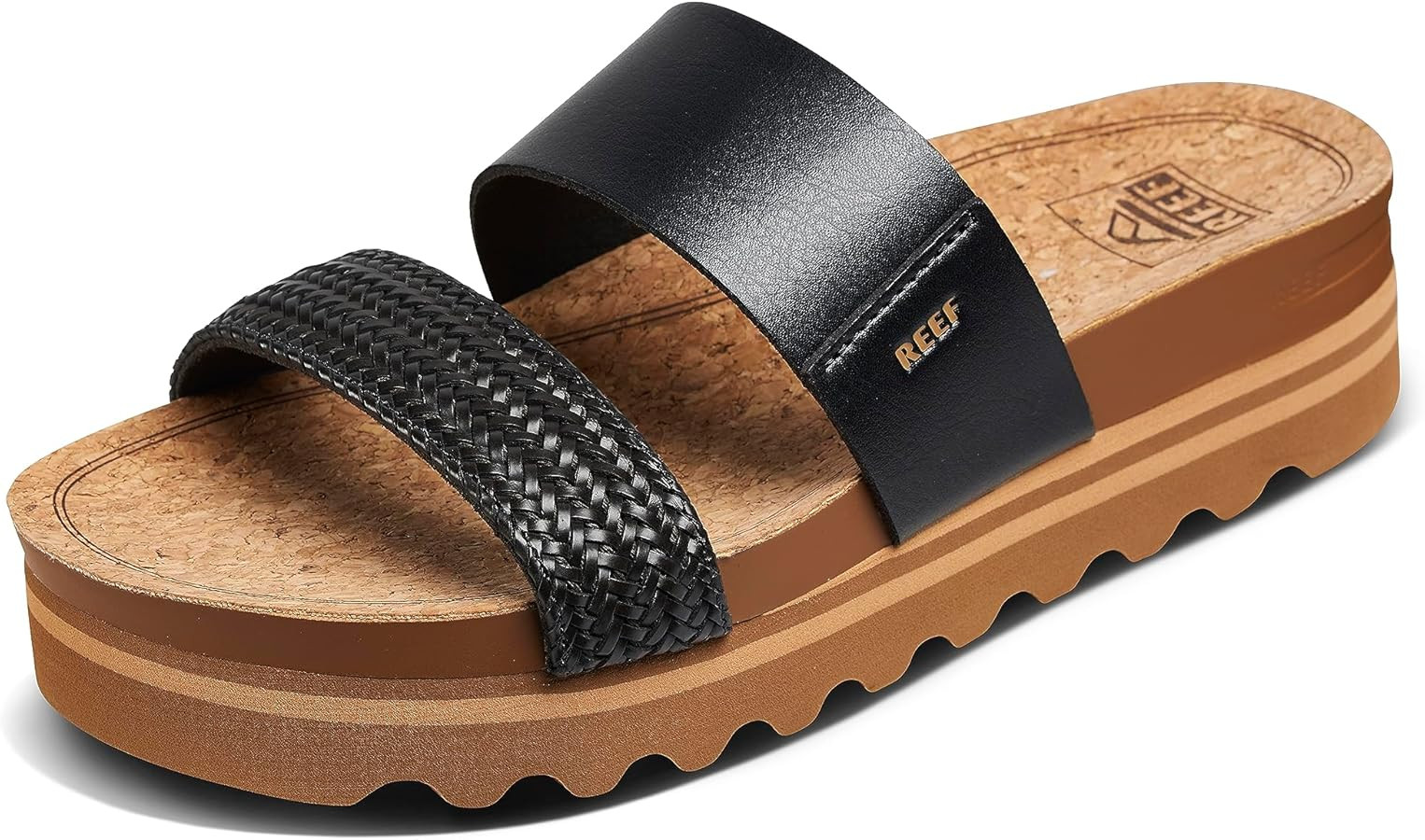 REEF Cushion Vista Hi Women's Platform Fashion Sandal, Arch Support, Ultra Soft Cushion Footbed | Amazon (US)