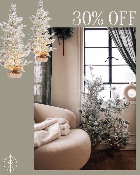 30% off Pottery Barn accent Christmas trees, holiday decor, bedroom decor

#LTKHoliday #LTKSeasonal #LTKsalealert