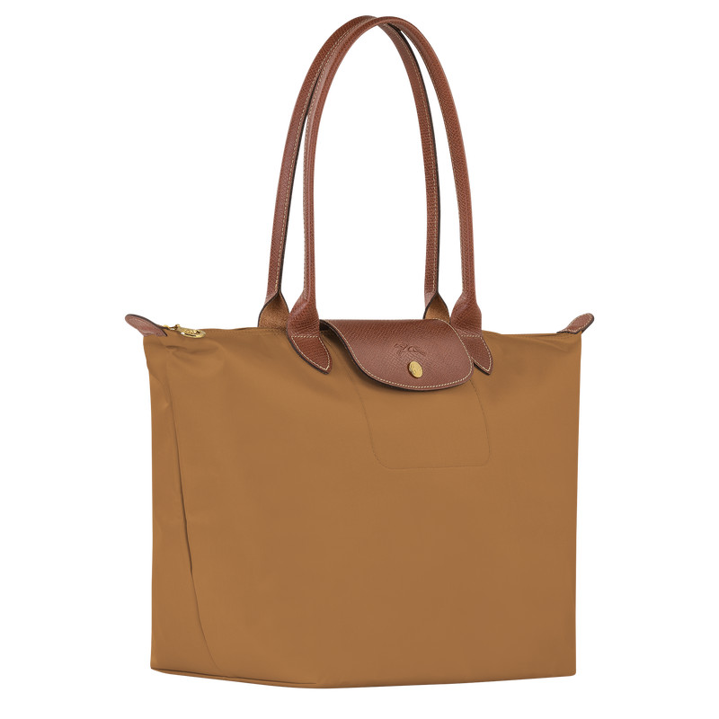 Borsa da spalla L Le Pliage Original Tela riciclata - Camoscio | Longchamp IT | Longchamp