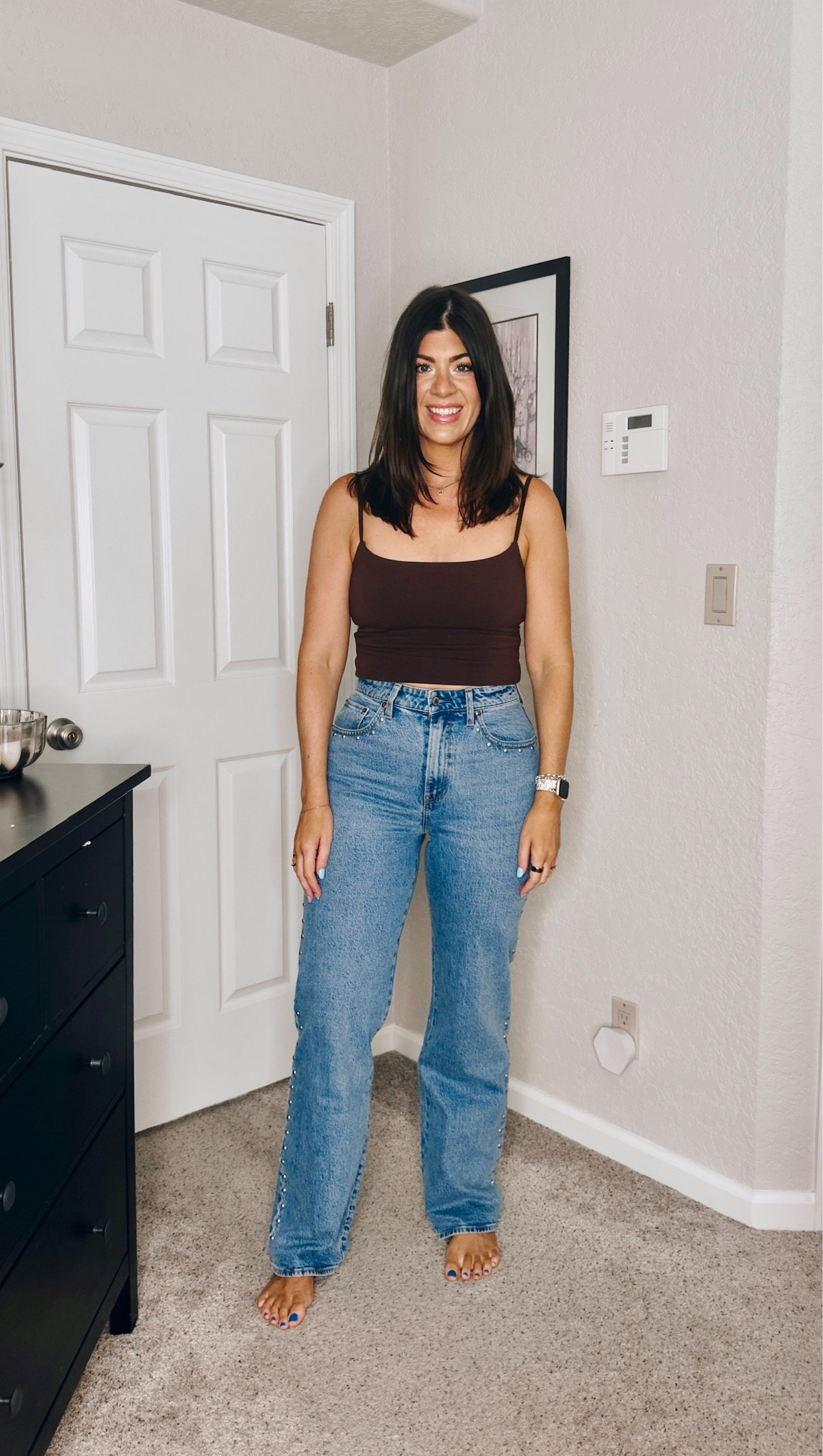 90s straight relaxed. Wearing size 29 long curve! Still curve hugging, but with a wider leg. The jeans that made me fall back in love with jeans. 

denim sale, winter jeans, winter denim, jeans on sale, midsize denim, Abercrombie jeans

#LTKSeasonal #LTKSaleAlert #LTKMidsize