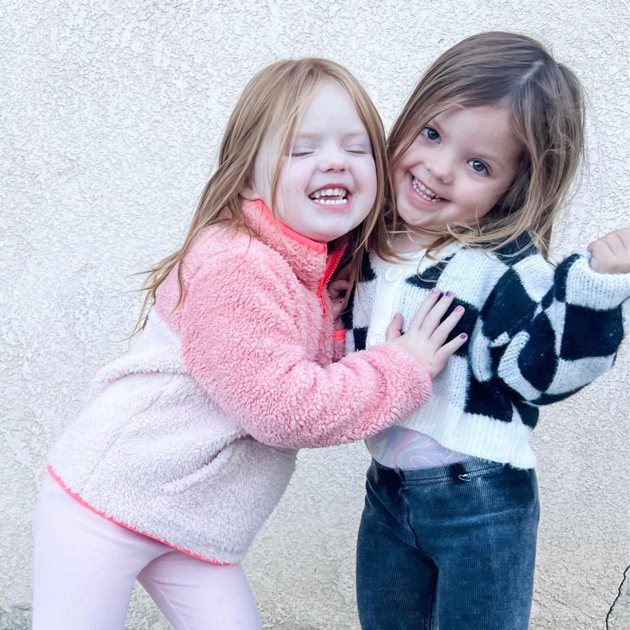 fresh warm layers for the girls  🍂🫶🏼