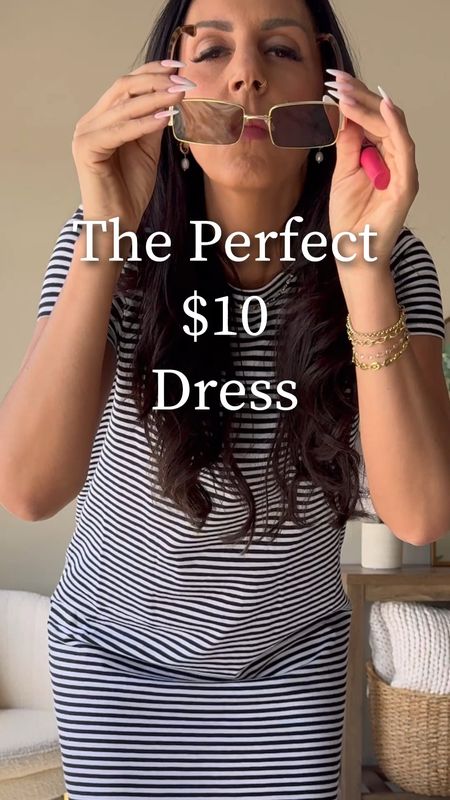 This under $10 dress has always been a favorite of mine!  It’s easy to throw in and go. Comes in 7 colors and is insanely soft! 
Wearing an xs 
Free people quilted bag 
New Balance 327 

#LTKU #LTKxWalmart #LTKSummerSales