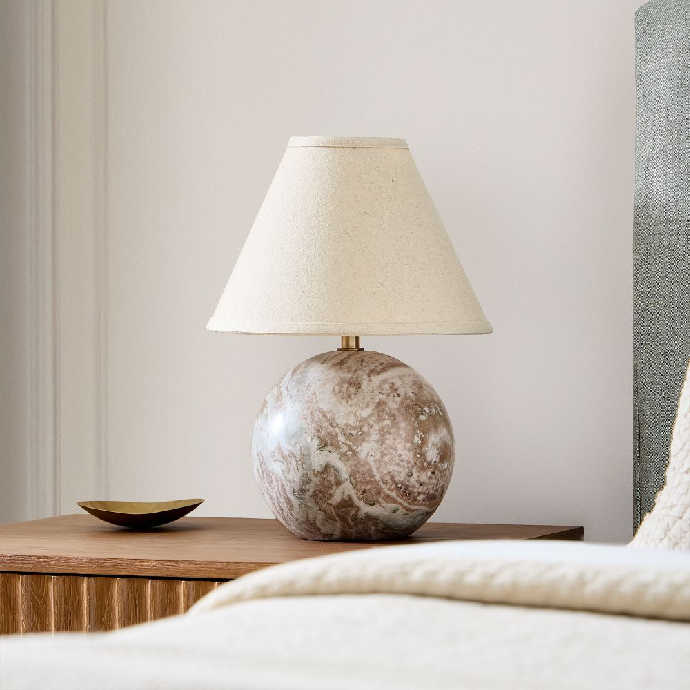 Perry Marble Table Lamp (15.5") | West Elm (US)