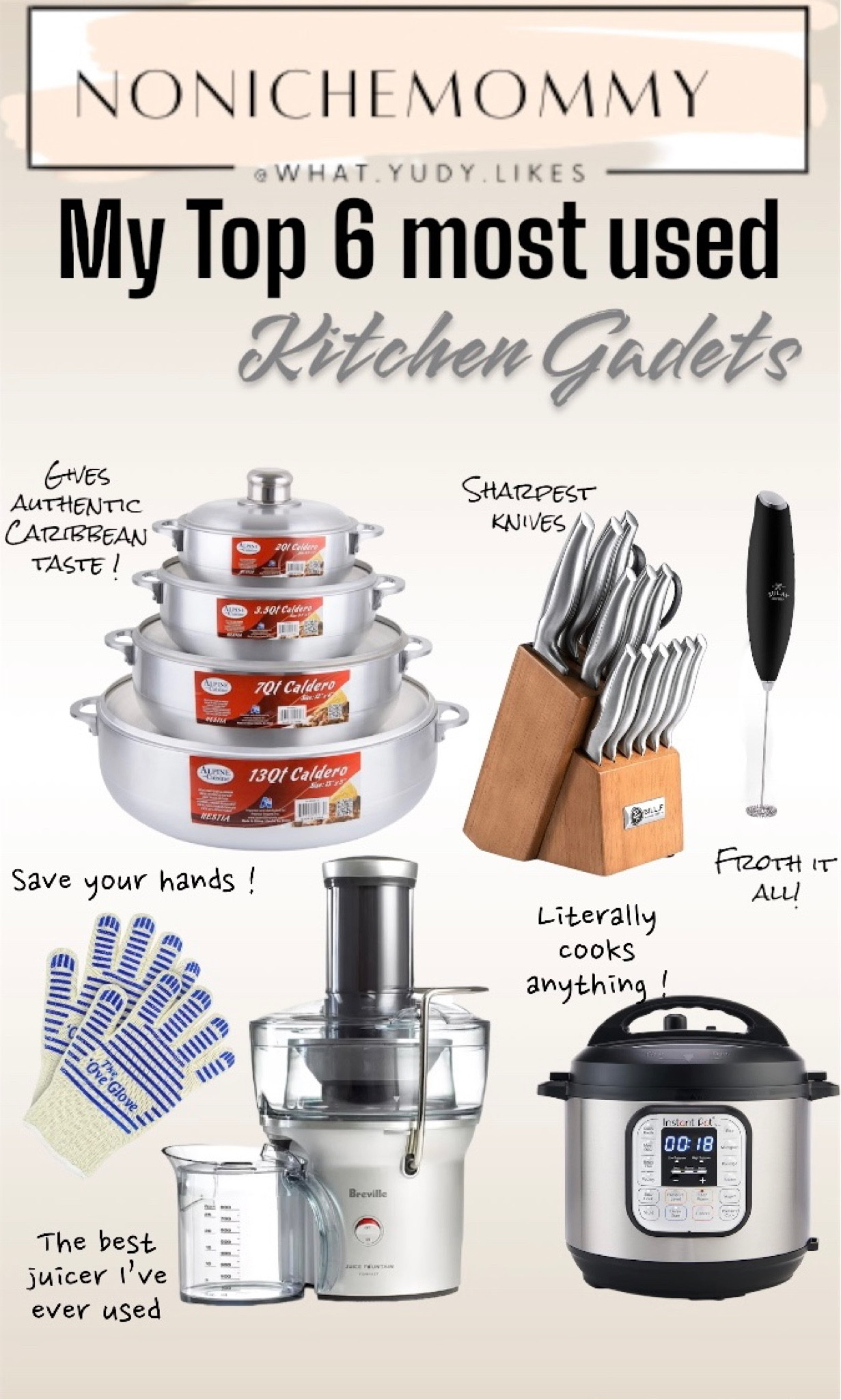 My most used kitchen gadgets, im about making life easier and all these gadgets make cooking easier I’ve way or another 

#LTKhome #LTKGiftGuide #LTKunder100