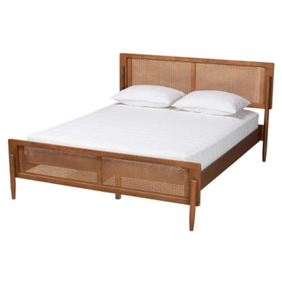 Baxton Studio Gardwin Queen Panel Platform Bed | Ashley Homestore