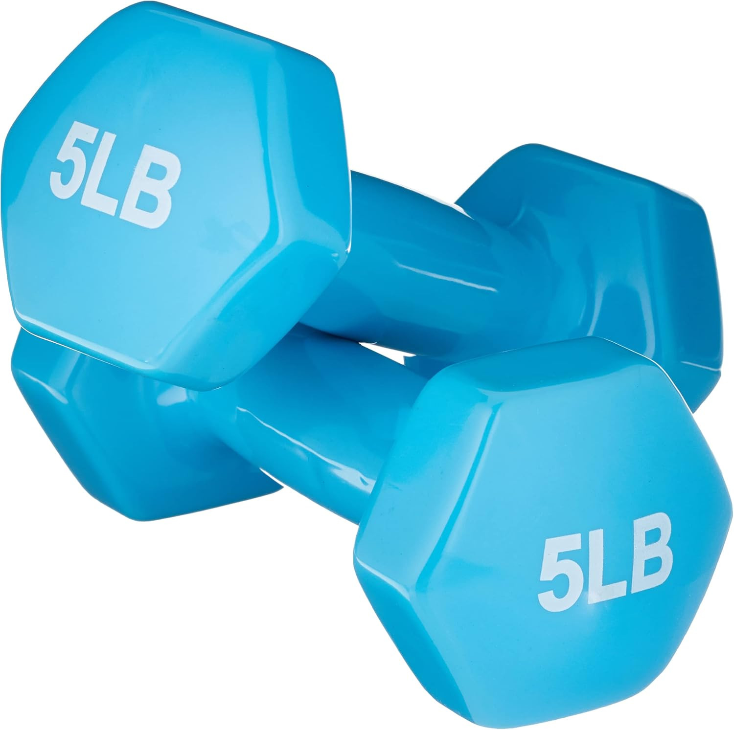 Amazon Basics Vinyl Coated Dumbbell Hand Weights | Amazon (US)