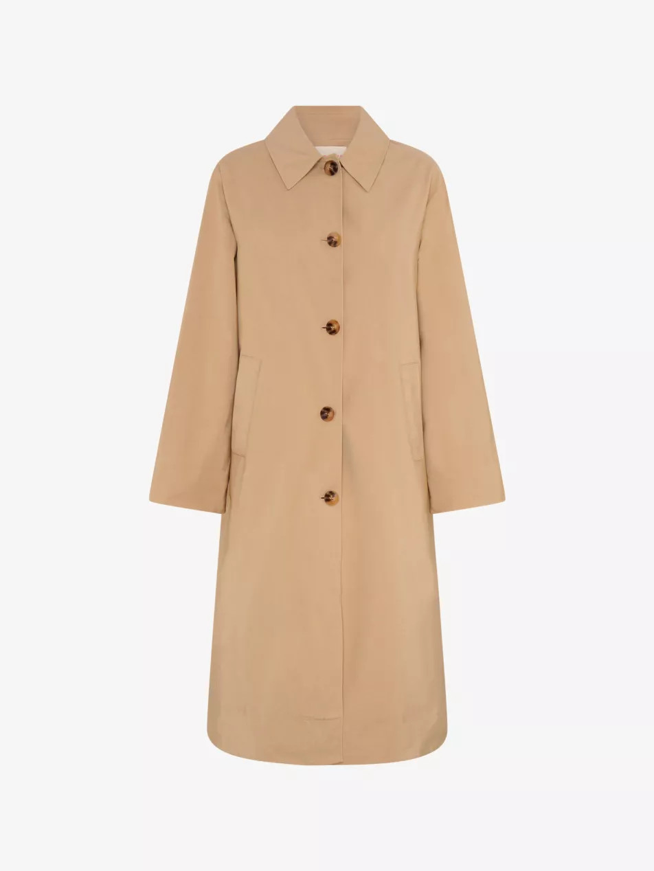 Charleston Side-Pocket Woven Trench Coat | Selfridges