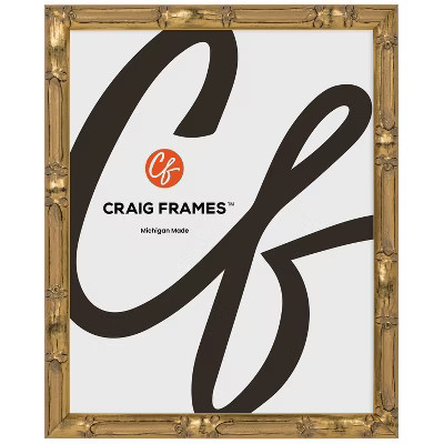 Vintage Bamboo Champagne Gold 11x17 inch Picture Frame | Target