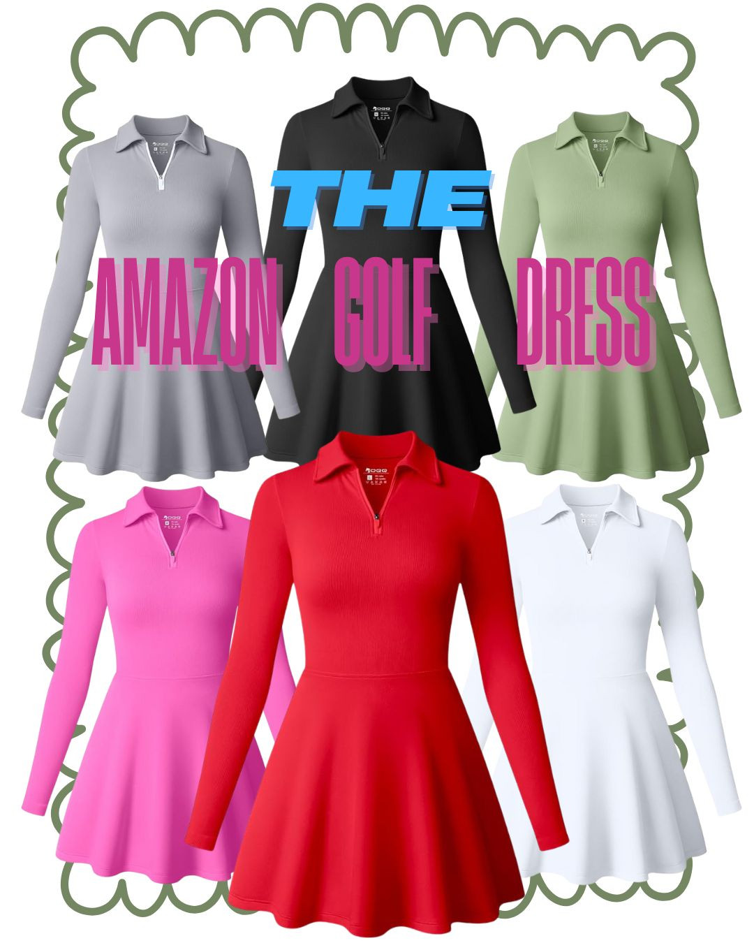 Had to make a post for this dress and the colors alone! Extremely flattering! 

 #LTKActive #LTKFindsUnder50