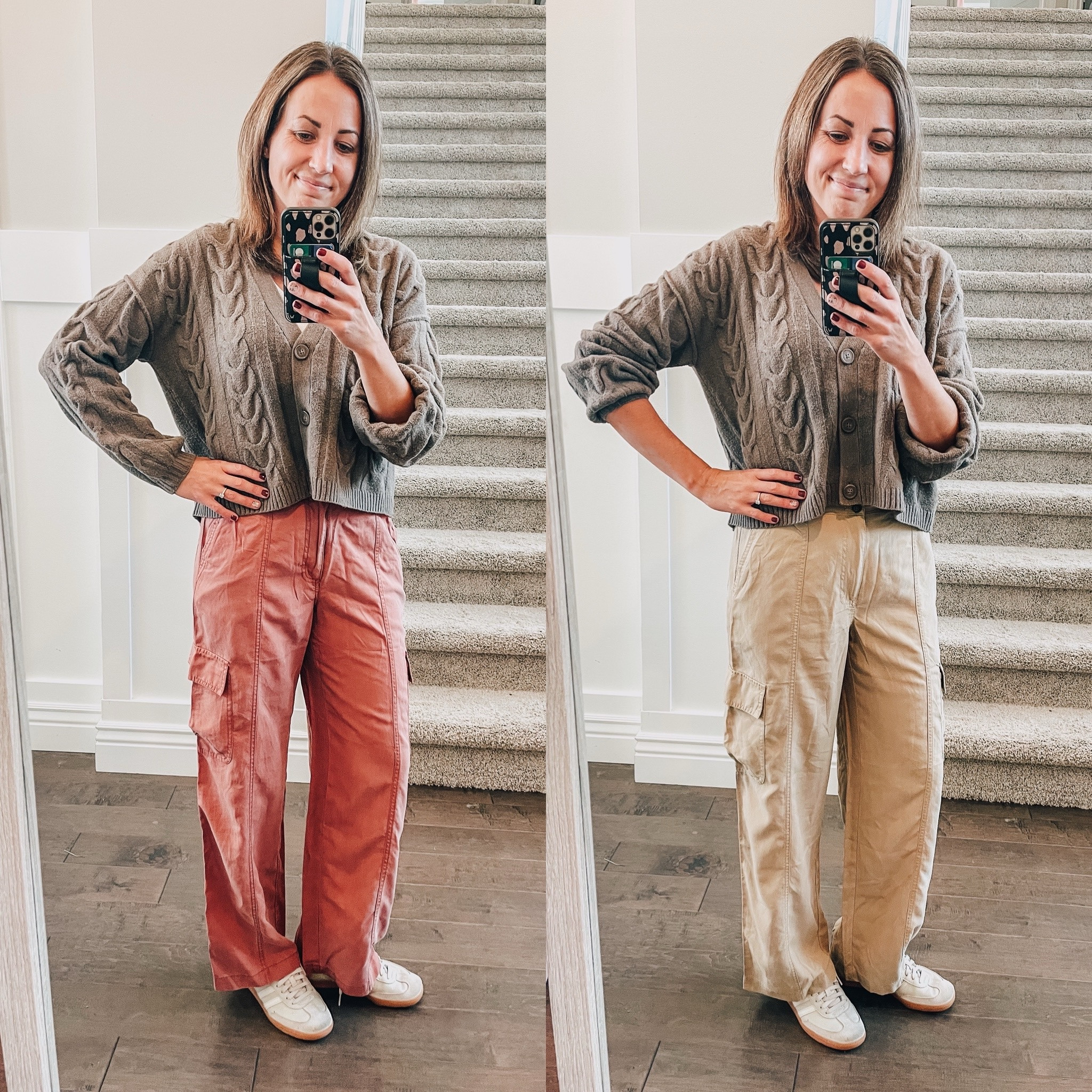 New Target cargo pants! Wearing size small.

#LTKFindsUnder50 #LTKStyleTip #LTKOver40