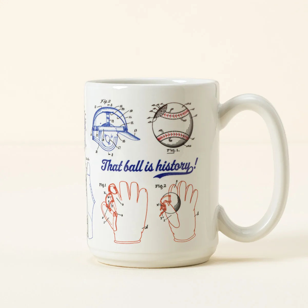 Baseball Every Day Interactive QR Mug | UncommonGoods
