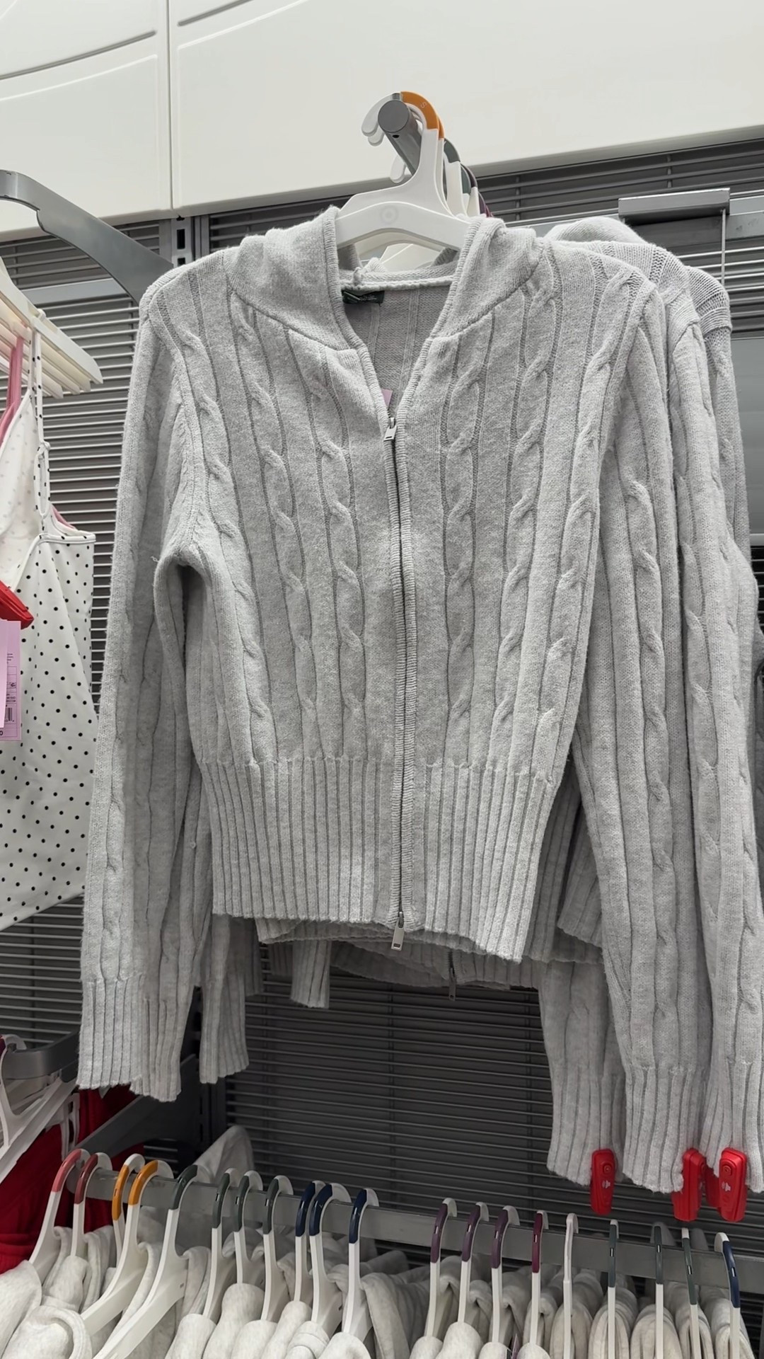 Cute cable zip hoodie. I would size up 1. There's matching pants too 

#LTKPlusSize #LTKMidsize #LTKootd