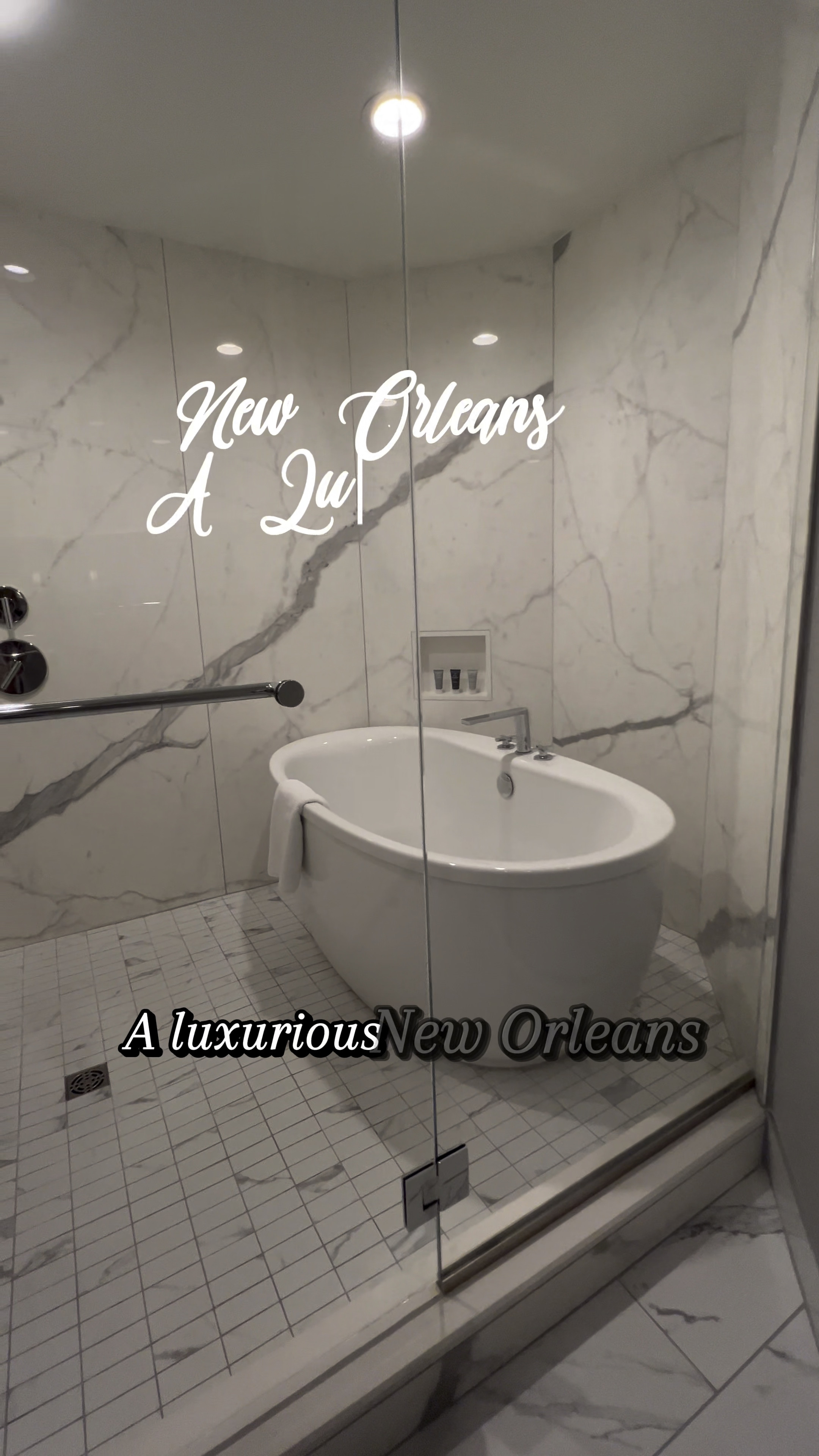 Walk through my favorite New Orleans luxury hotel. We’ll visit a King bed room and the 2 Bedroom Bi-Level Suite! It has 2 stories of breathtaking city views and a main bathroom that you’ll never want to leave. 
Ask any questions in the comments. 


#LTKVideo #LTKHoliday #LTKTravel
