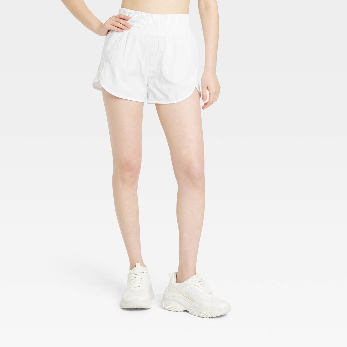 Women's High-Rise Crinkle Shorts - All in Motion™ | Target