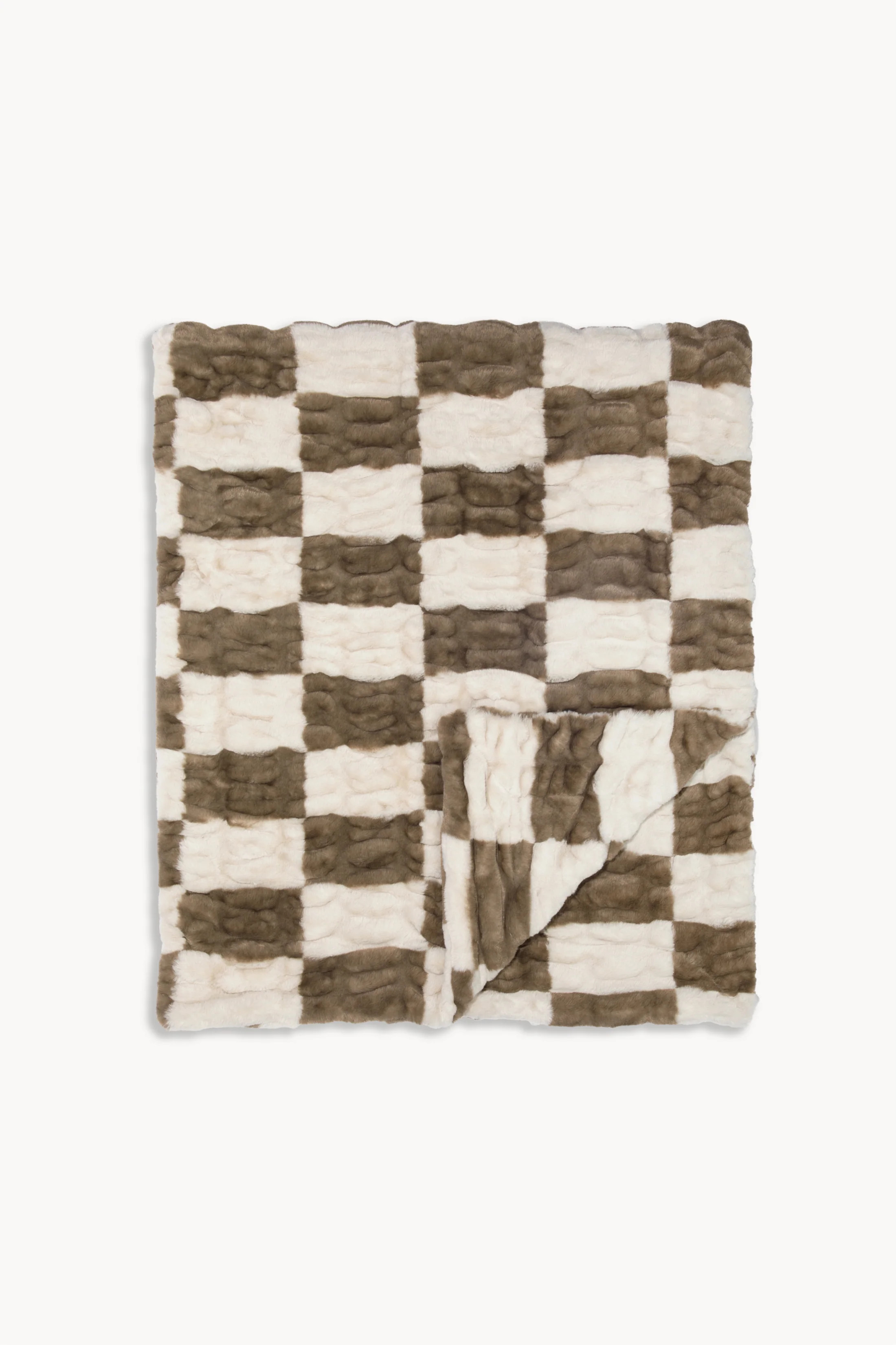 Neutral Check | Lola Blankets