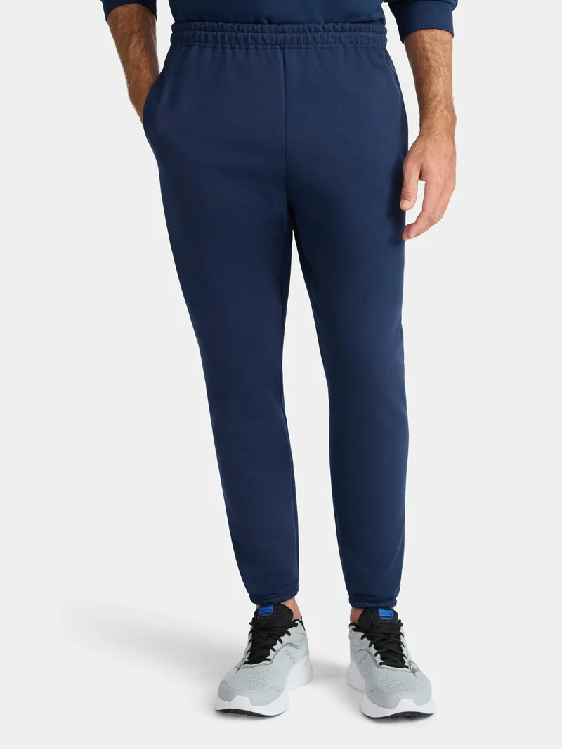 Athletic Works Men's and Big Men's Fleece Jogger Sweatpants, Sizes XS-5XL | Walmart (US)