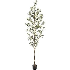 Nearly Natural 82” Olive Artificial Silk Trees Green | Amazon (US)