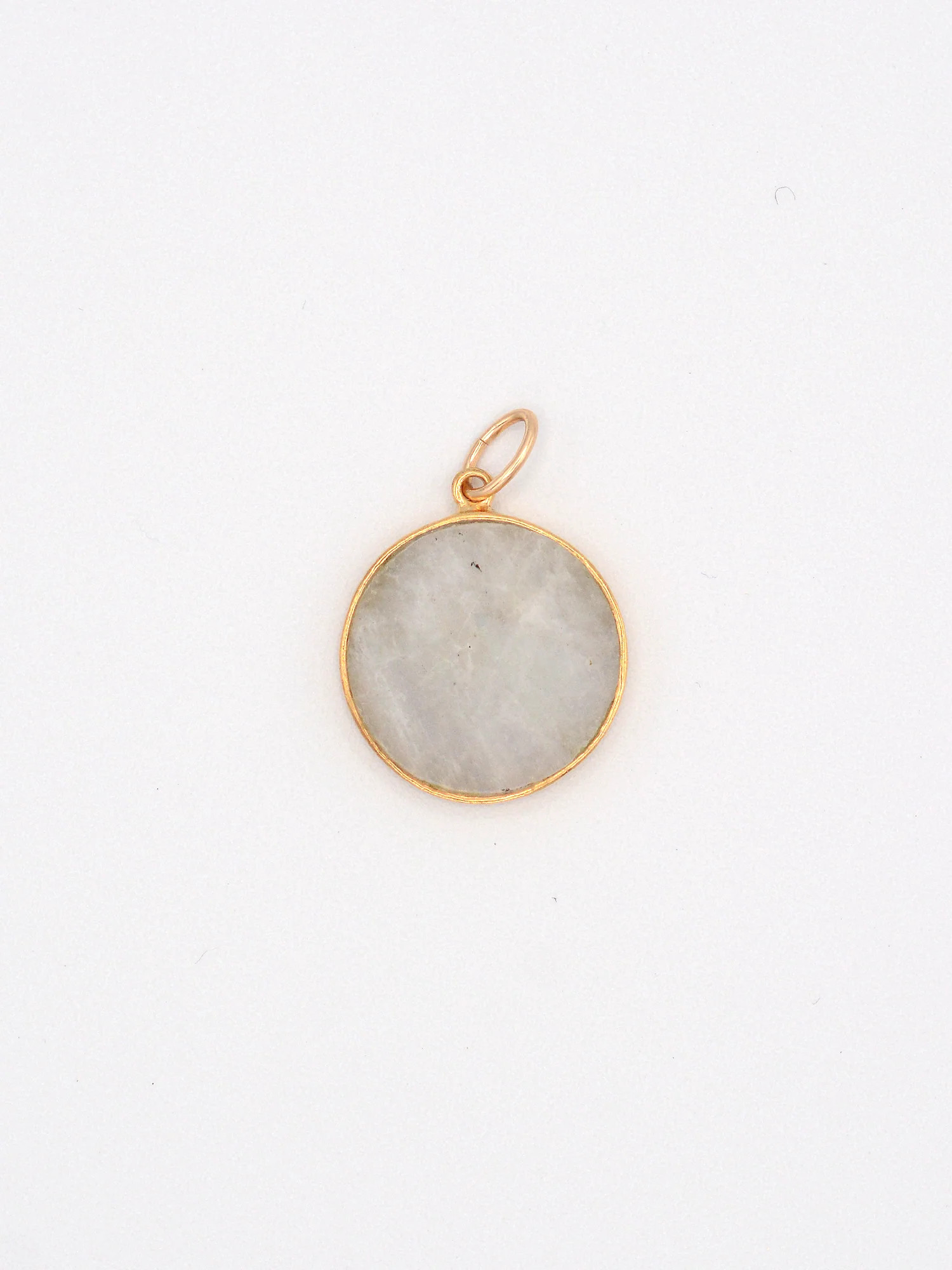 Jessica Moonstone Coin Pendant | Narrative Jewelry