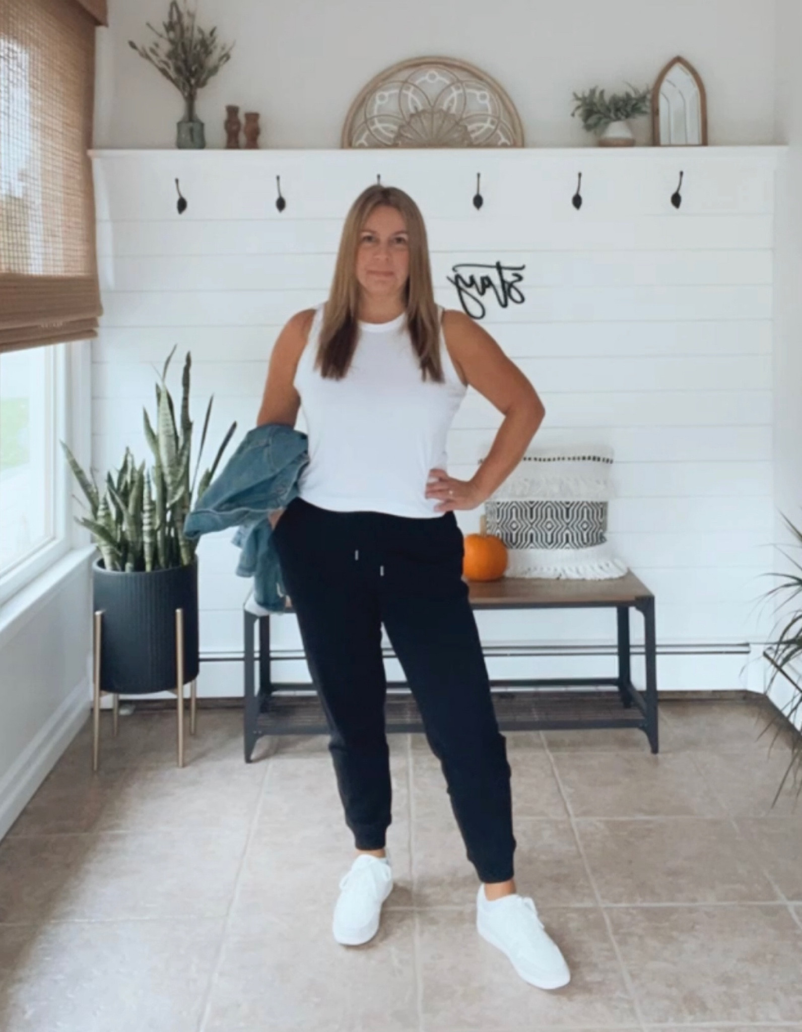 Athleisure outfit! I’m wearing a medium in joggers and the top






Casual outfit, active wear, Old Navy, travel outfit

#LTKunder50 #LTKsalealert #LTKtravel