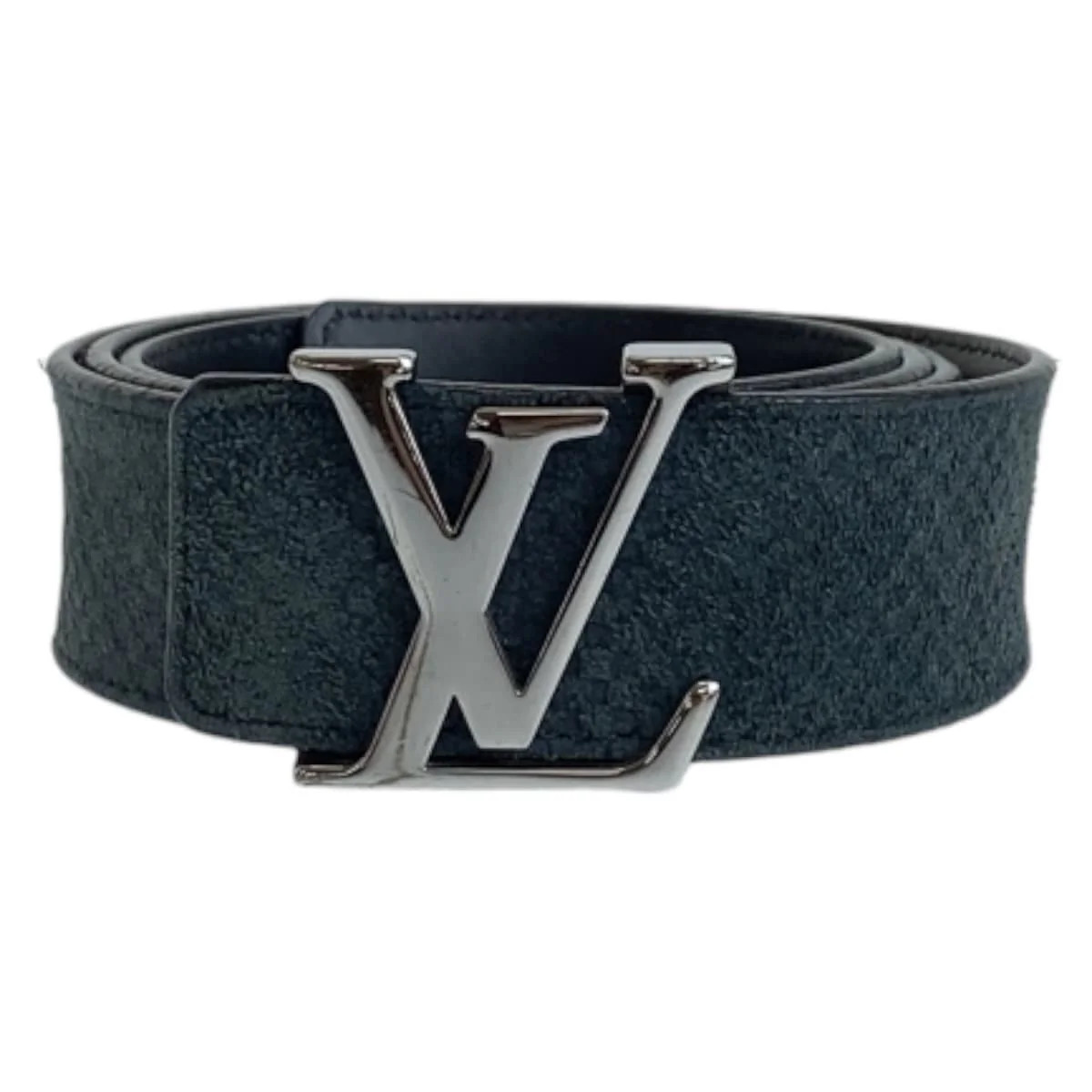 Louis Vuitton Micro Damier Suede Leather Belt | Shop Simon