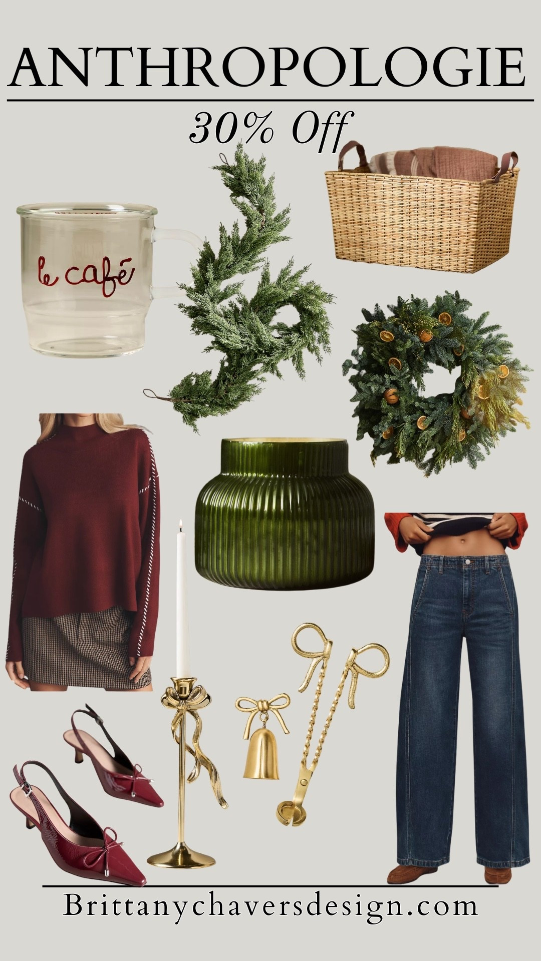 Anthro 30% Off!! Some of my favs that are on sale! Stock up on the candles! It’s the best and one of the only Christmas scent I use in my house!! 

#LTKSaleAlert #LTKHoliday #LTKHome