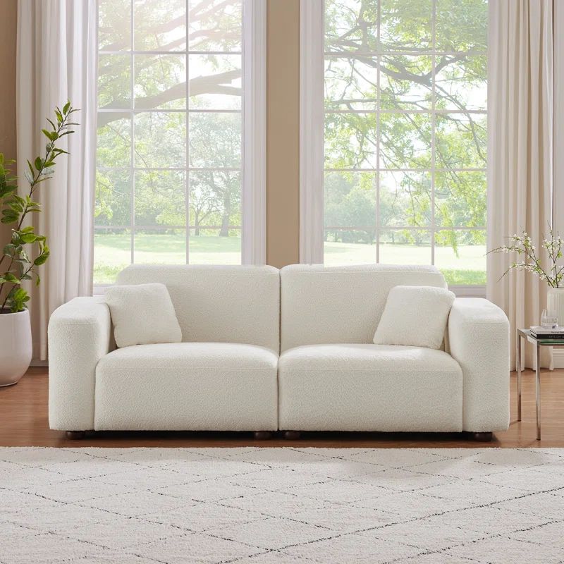 83.46" Wide 3 Seat Upholstery Sofa | Wayfair North America