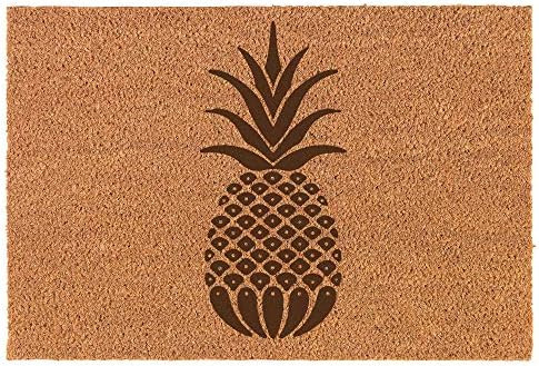 Daylor 30" x 18" Coir Doormat Entry Door Mat Pineapple | Amazon (US)
