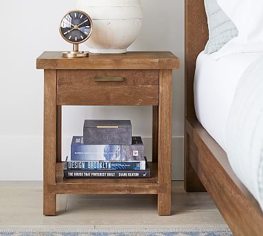 Reed 19.5&quot; Nightstand | Pottery Barn (US)