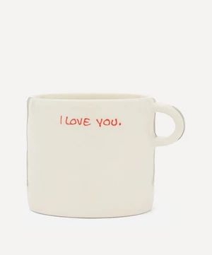 I Love You Ceramic Mug | Liberty London (UK)
