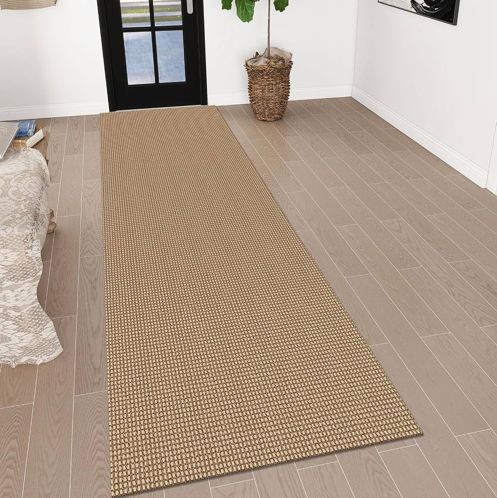 EARTHALL Runner Rug 3x12 Ft Washable Runners for Hallways Extra Long Cotton Non Slip Entryway Run... | Amazon (US)
