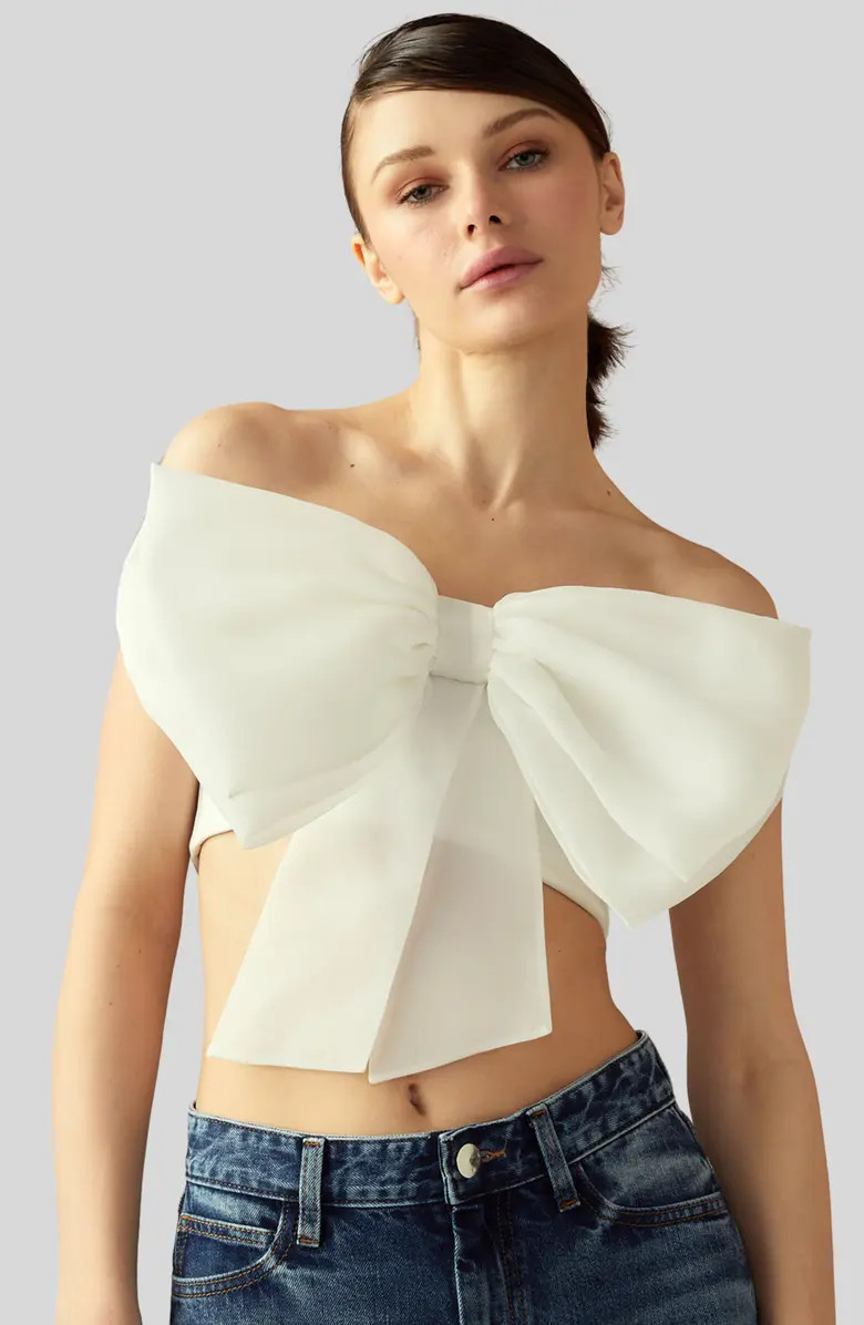 Cynthia Rowley Cupid's Bow Bandeau | Nordstrom | Nordstrom