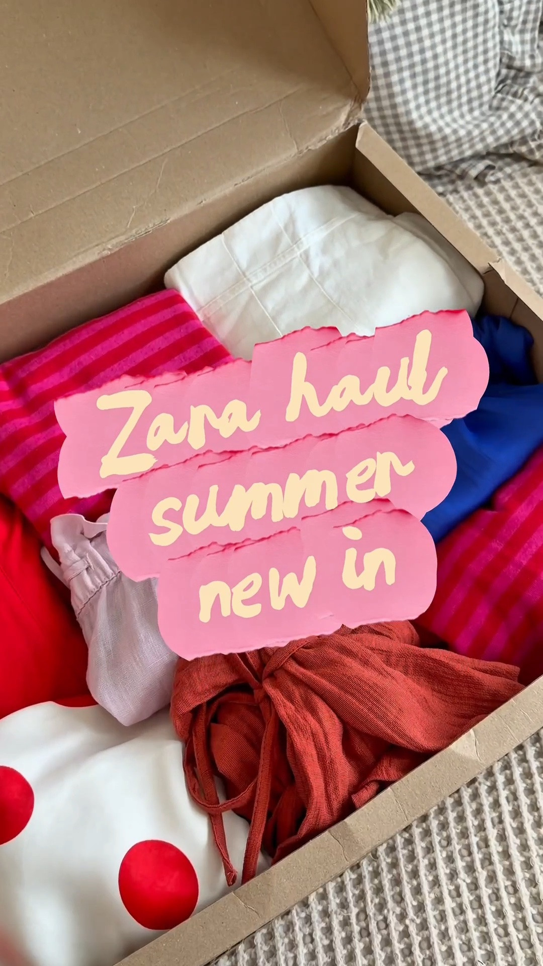 Zara summer fits haul - featuring of course a whole lot of colour for ultimate feel good outfit vibes 💕🌸✨

#LTKsummer #LTKuk