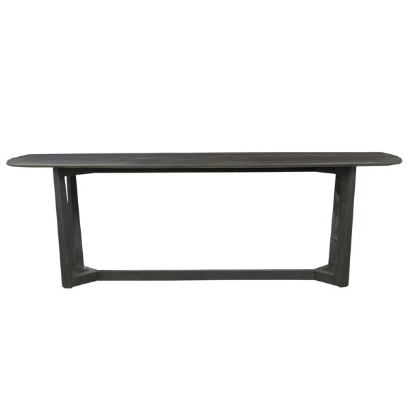Caesar 95-Inch Rectangular Teak Base Dining Table | Wayfair North America