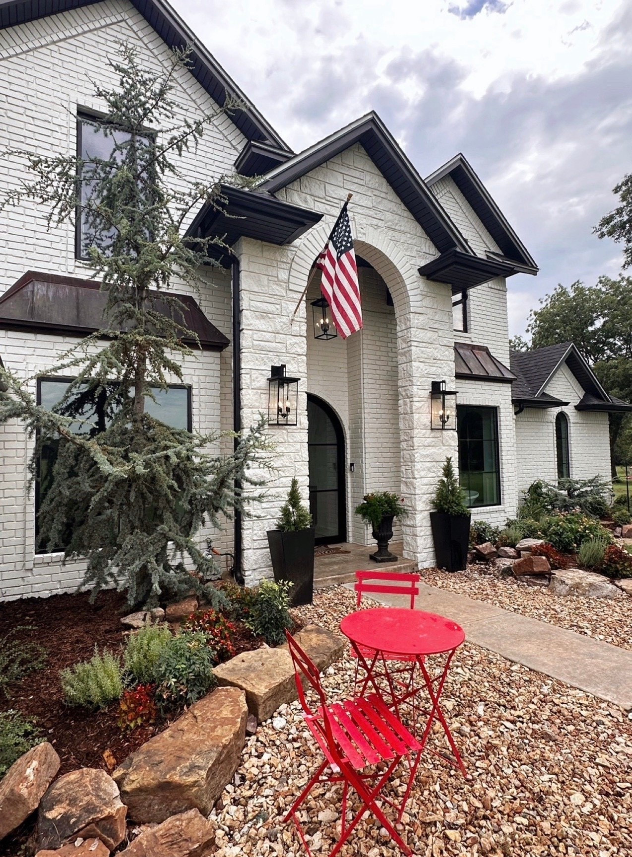 Red bistro set and other colors available too on sale now! 

#LTKSaleAlert