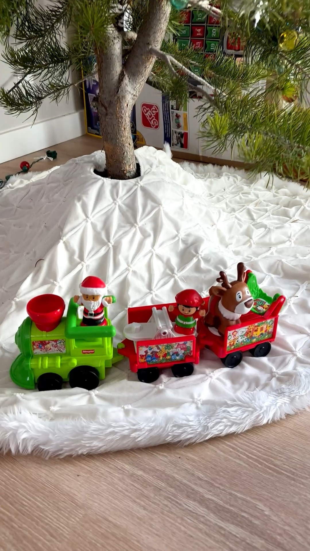 This Christmas set is absolutely adorable! 🎅🏻✨
The Fisher-Price Little People Musical Christmas Train comes with Santa, an elf, and a reindeer — perfect for pretend play and holiday fun. My kids LOVE Little People toys, and this festive train makes the cutest gift idea or Christmas morning surprise!
#LTKHoliday #LTKKids #FisherPrice #LittlePeopleToys #ChristmasToys #HolidayGiftIdeas #KidsChristmasGifts #ChristmasForKids #HolidayMagic #ToddlerToys #PreschoolToys #MomApprovedToys #ChristmasGiftGuide

#LTKKids #LTKBaby #LTKGiftGuide