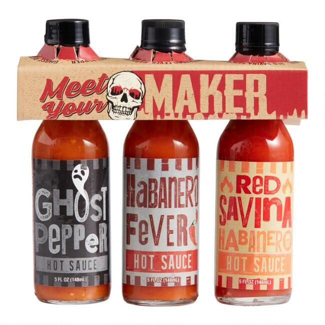 House Autry Meet Your Maker Hot Sauce Gift Set 3 Pack | World Market